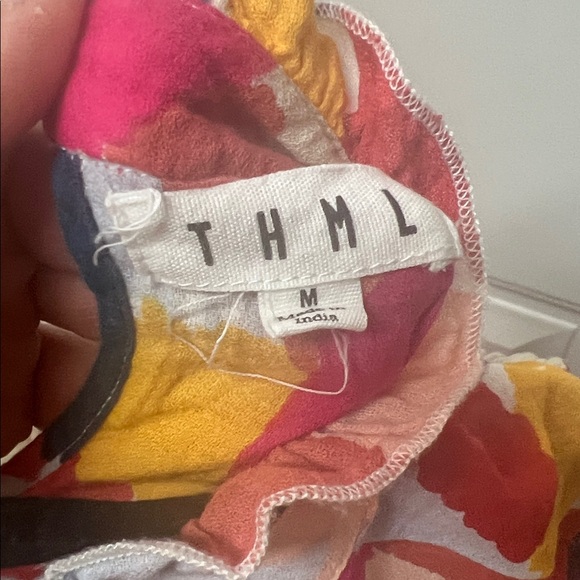 THML Multicolor Abstract Blouse - Picture 3 of 4